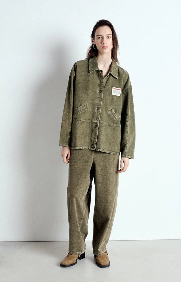 Uzatown Jacket UZA16A in Olive by American Vintage