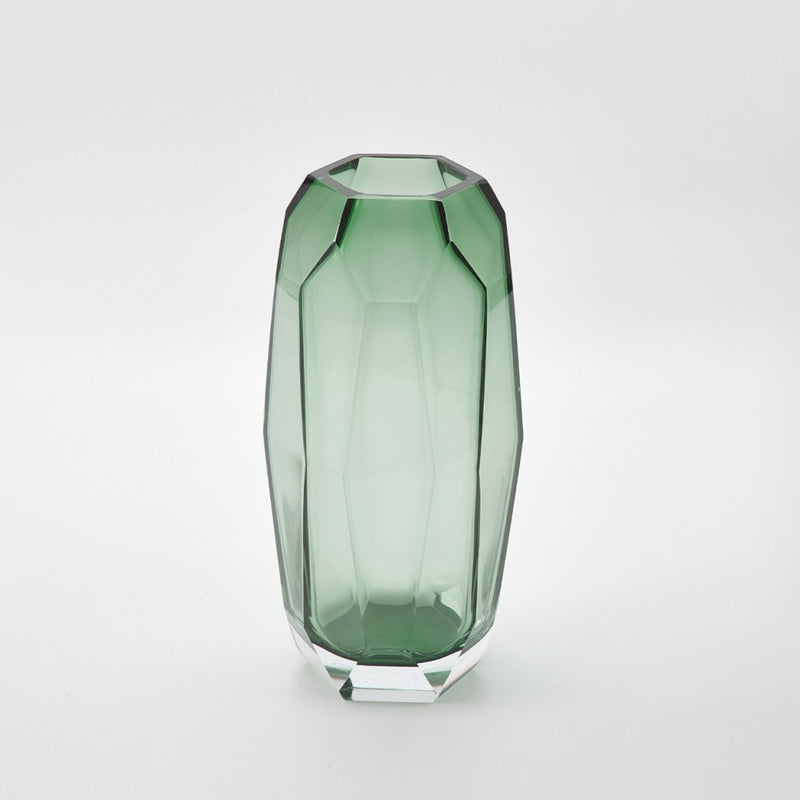 RADIANT VASE in Emerald by The Foundry