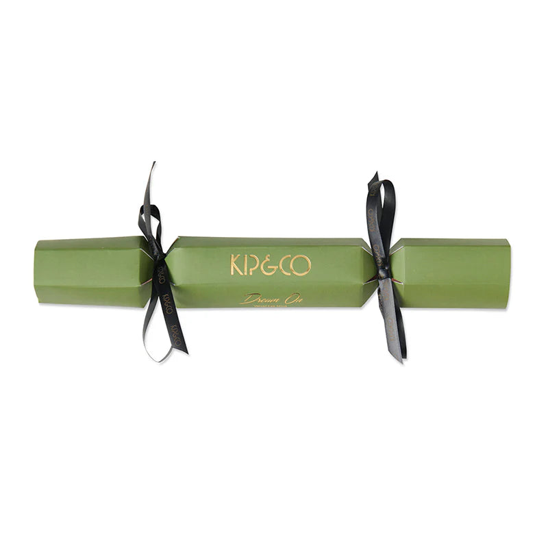 Velvet Eye Mask in Moss by Kip & Co