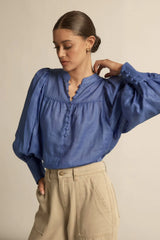 VISTA TOP in Sapphire from Zoe Kratzmann