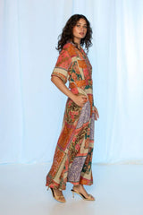 JACQUELINE MAXI DRESS in Multi Colour by Kachel,