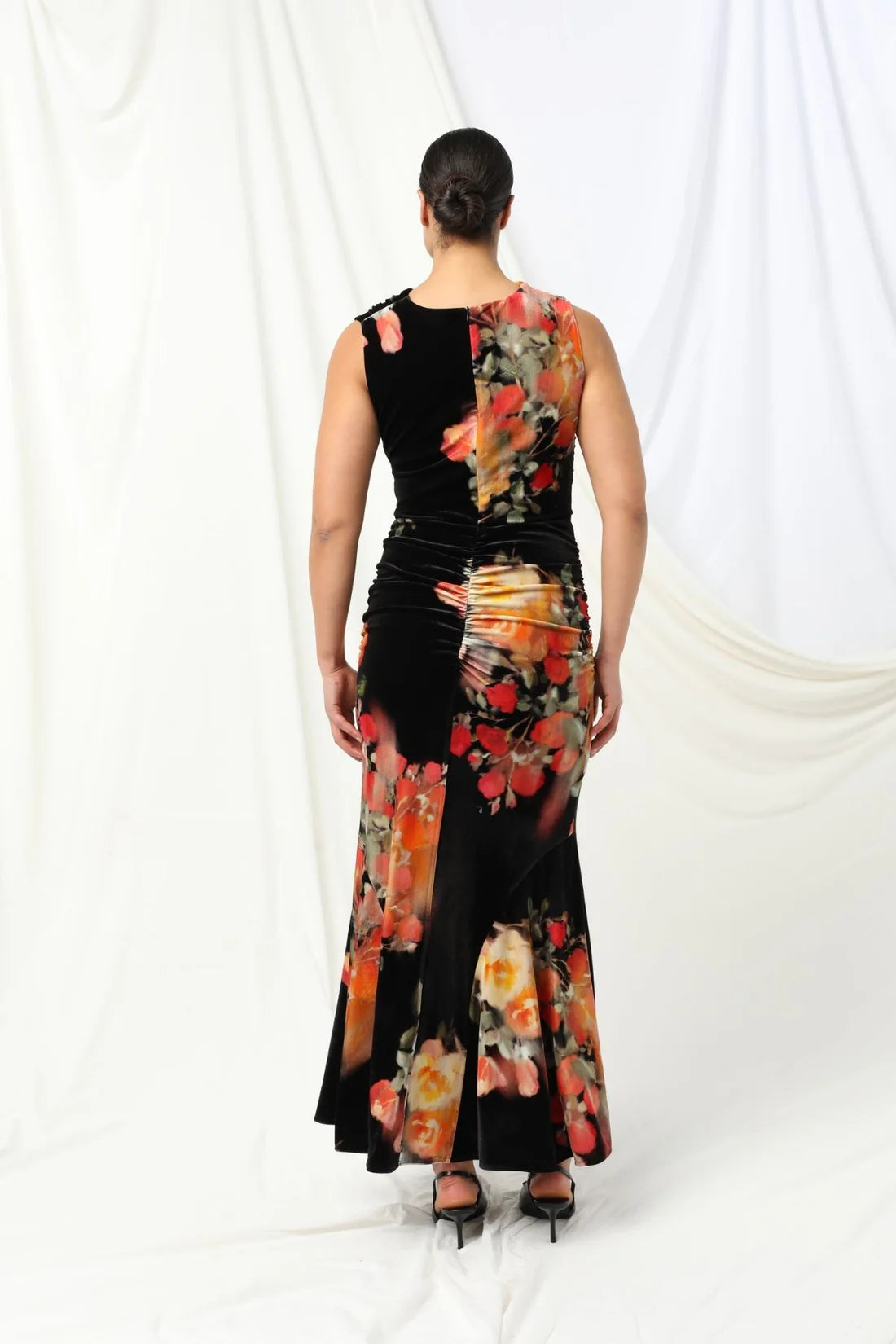 LANA DRESS in Ebony by Kachel