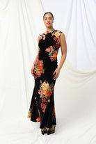 LANA DRESS in Ebony by Kachel