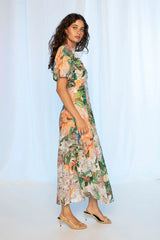 LORETTA DRESS in Tropicanai by Kachel