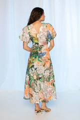 LORETTA DRESS in Tropicanai by Kachel