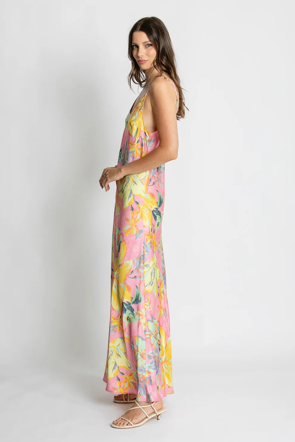 MADISON SLIP DRESS in Amphitrite by Kachel