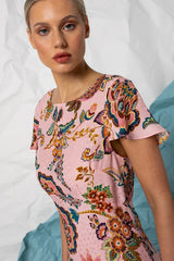 CAMILA MAXI DRESS in Celestial Rose by Kachel