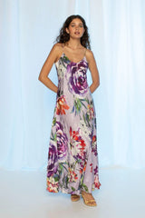 SANDRA SLIP MAXI DRESS by Kachel
