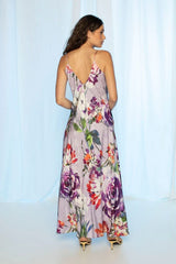 SANDRA SLIP MAXI DRESS by Kachel