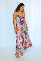 SANDRA SLIP MAXI DRESS by Kachel