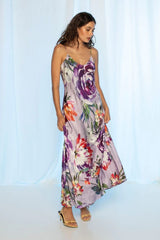 SANDRA SLIP MAXI DRESS by Kachel