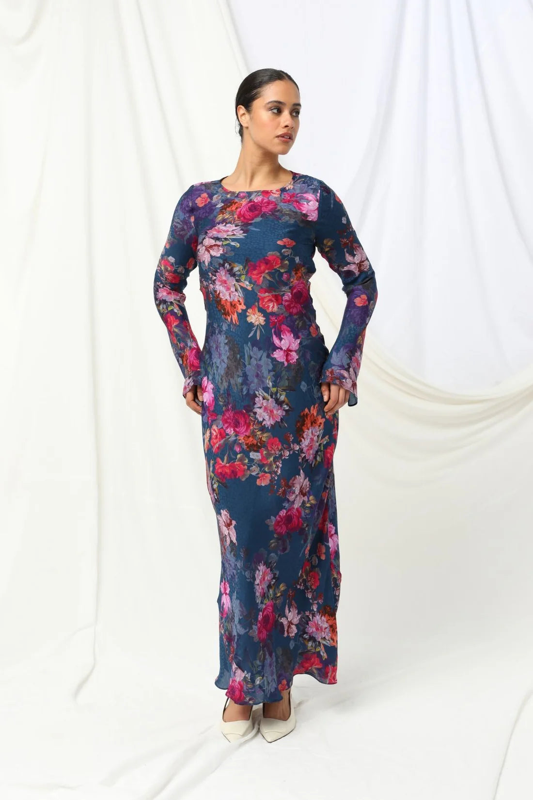 SCARLETT DRESS in Love in a Mist by Kachel