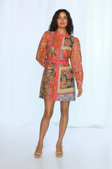 TINA DRESS DRESS in Multi Colour by Kachel
