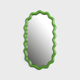 Zigzag Mirror in Green by &Klevering