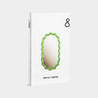 Zigzag Mirror in Green by &Klevering