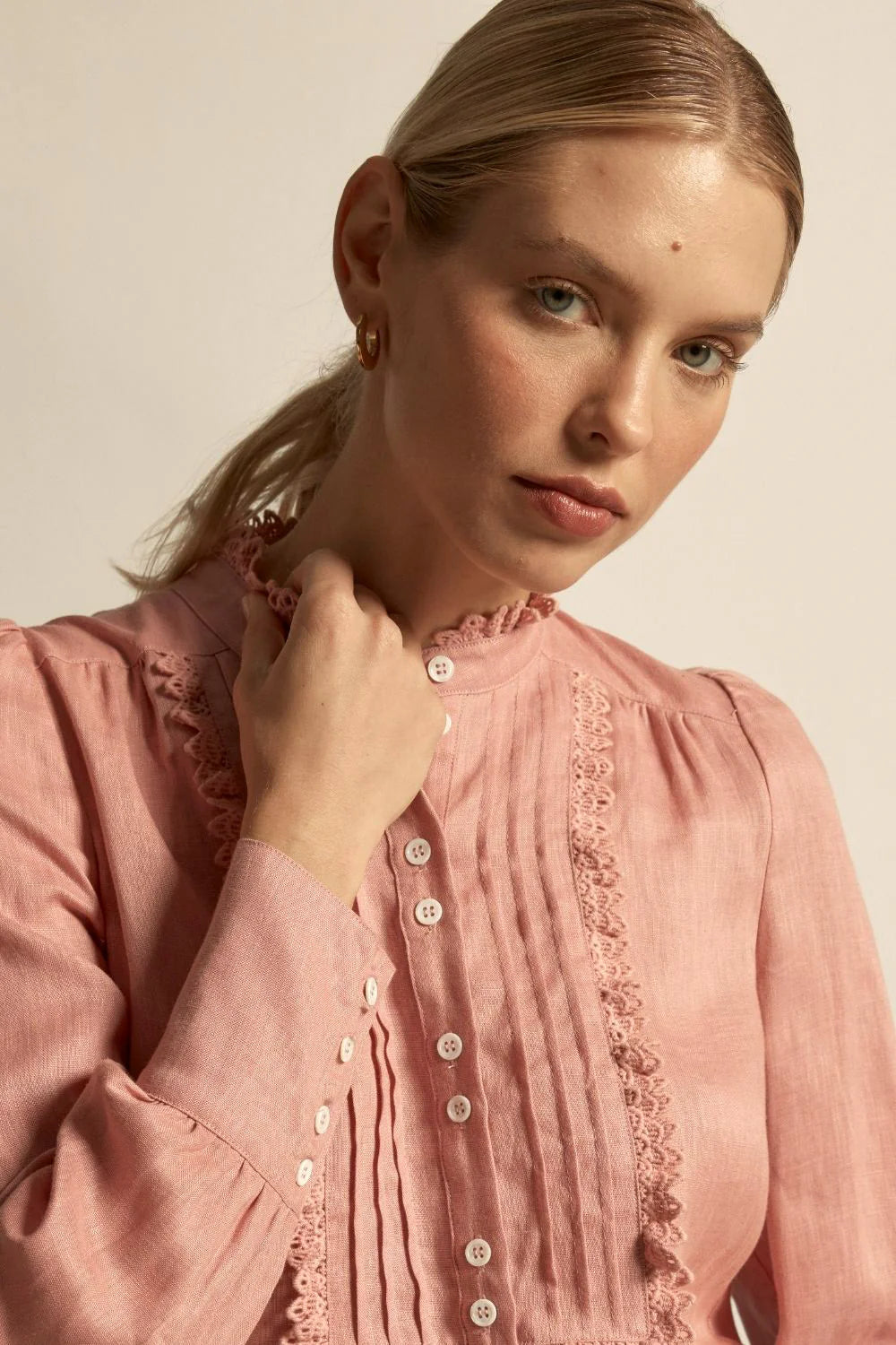HAZE TOP | Camellia - Darling & Domain