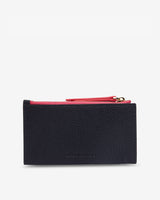 COMPACT WALLET in Navy Pebble by ARLINGTON MILNE