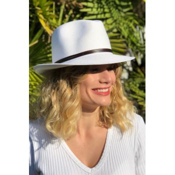 Travaux en Cours | BORSALINO HAT | White