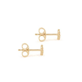 STARLIGHT STUD EARRINGS in Gold from By Charlotte