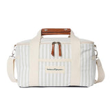 Business & Pleasure Co Premium Cooler Bags in Lauren's Sage Stripe