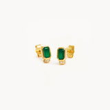 STRENGTH WITHIN STUD EARRINGS in Gold from By Charlotte