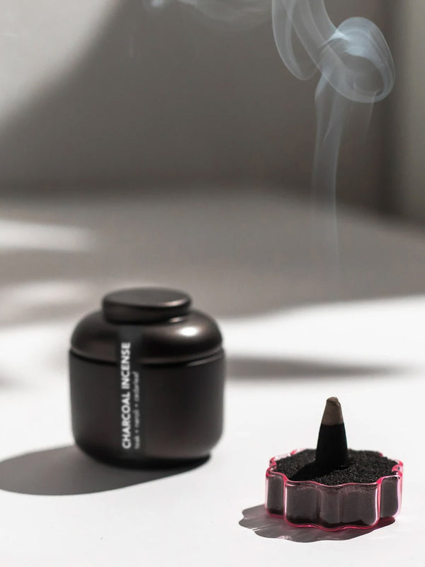 WAVE INCENSE HOLDER in Pink from Fazeek