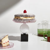 GEO CAKE STAND | Pink + White + Black by Fazeek