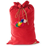 SANTA SACK in Red Velvet from the amazing range of Kip & Co