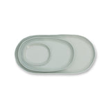 CLOUD OVAL PLATE LARGE | Light Blue