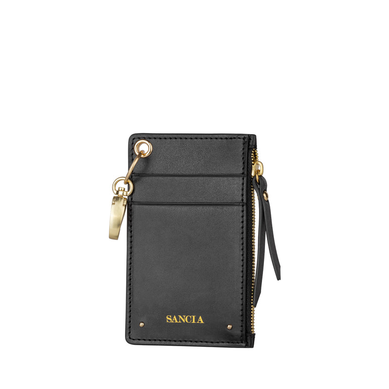 Sancia Mimmie Card pouch in black