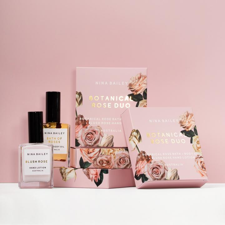 BLUSH ROSE  DUO Gift Set from the amazing NINA BAILEY