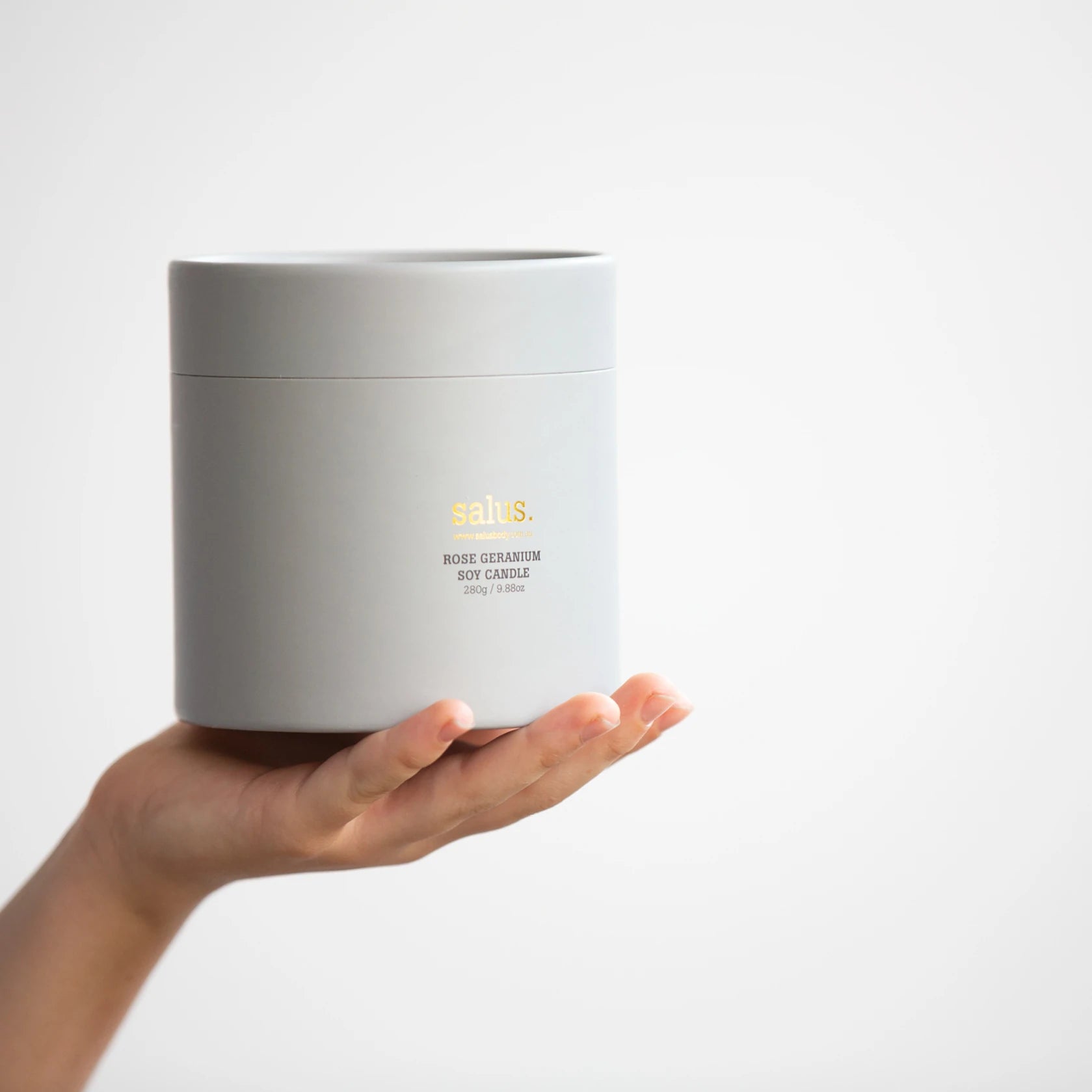 SALUS SOY CANDLE | Rose Geranium - Darling & Domain