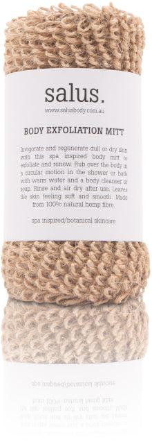 Salus exfoliating body mitt